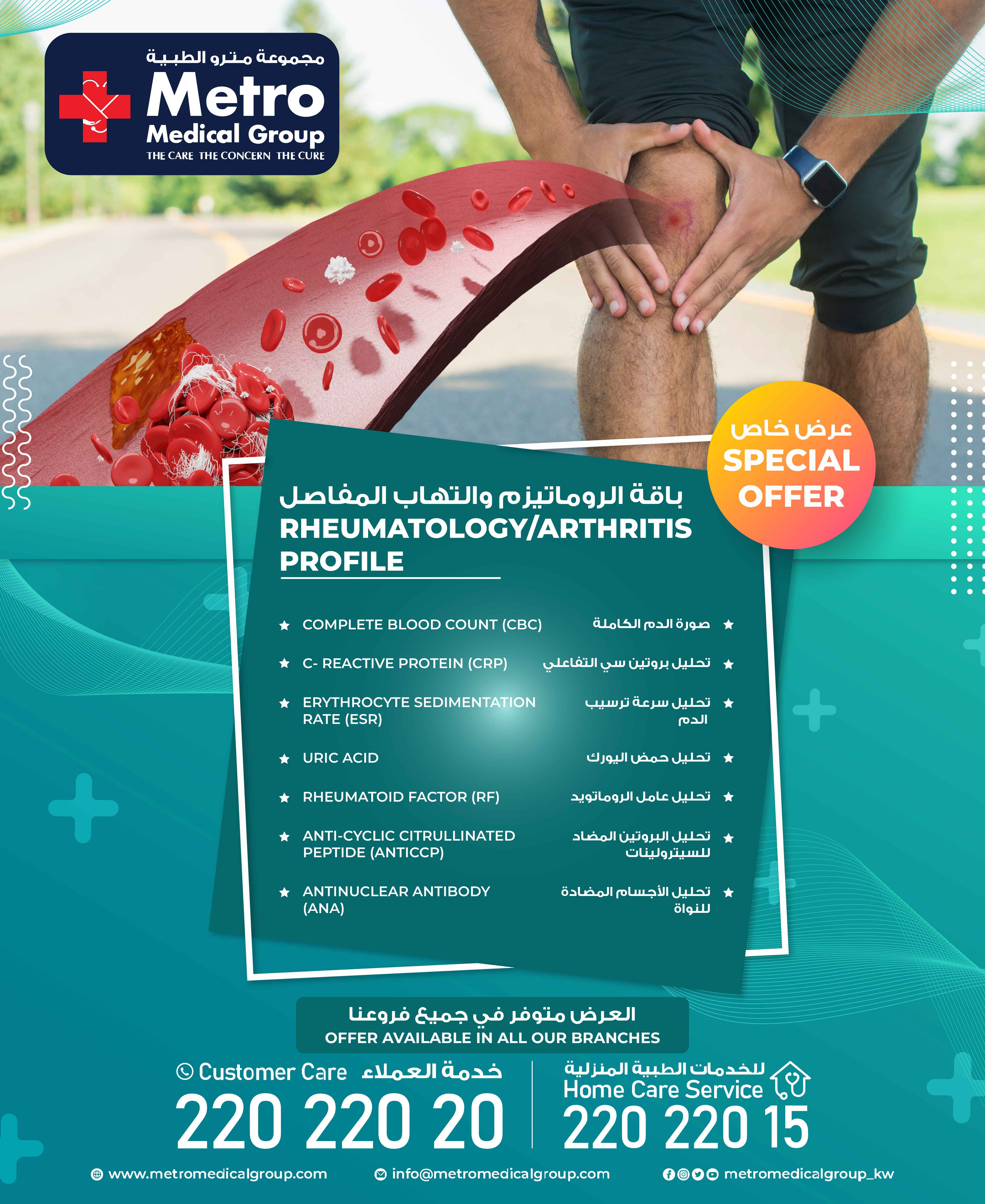 باقة الروماتيزم والتهاب المفاصل